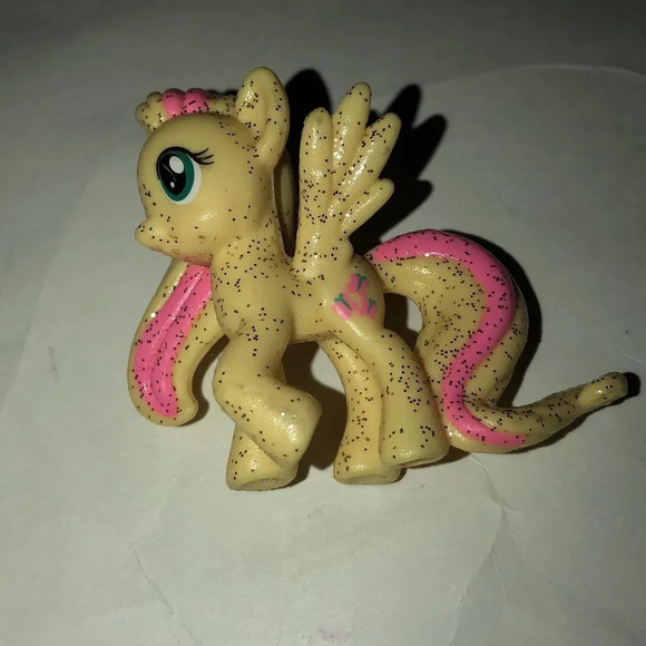 my little pony glitter fluttershy mini figure - Picture 1 of 4